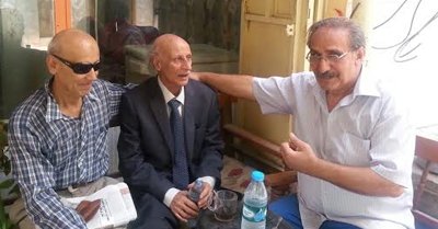 القاص محمود الظاهر والمربي الفاضل محمد حمادي